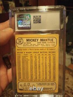 1698 Topps 280 Mickey Mantle