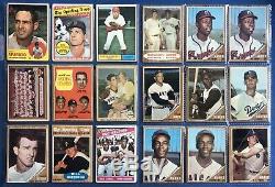 1950-1960s Vintage Baseball Card Lot (1000) Total Cards Superstars HOFers Mantle