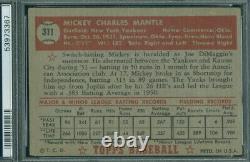 1952 Topps 311 Mickey Mantle PSA 1.5 (3367)