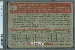 1952 Topps 311 Mickey Mantle PSA 1 (8430)