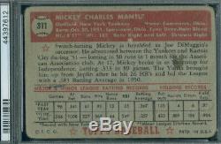1952 Topps 311 Mickey Mantle PSA 1mk (7612)