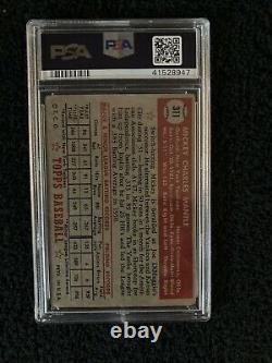 1952 Topps 311 Mickey Mantle PSA 2 Free shipping