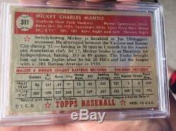 1952 Topps #311 Mickey Mantle PSA Good+ 2.5 New York Yankees HOF
