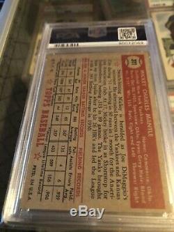 1952 Topps #311 Mickey Mantle Psa 5 Rookie
