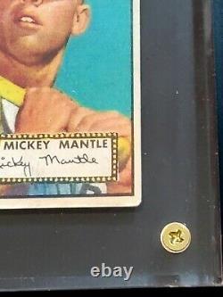 1952 Topps #311 Mickey Mantle Rookie Hi # FAIR Read Old Card Nice Looking