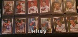 1952 Topps Complete Master Set Mickey Mantle Rc 493 Total Cards Centered Ex/mt