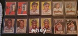 1952 Topps Complete Master Set Mickey Mantle Rc 493 Total Cards Centered Ex/mt