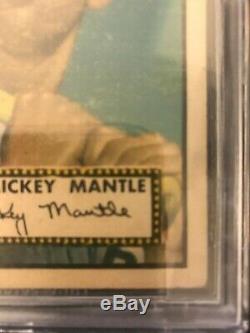 1952 Topps Mickey Mantle #311 BVG 4.5 VG-EX+ (Bought from PWCC-A) Centered PSA