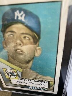 1952 Topps Mickey Mantle #311 RC ROOKIE SGC 1.5