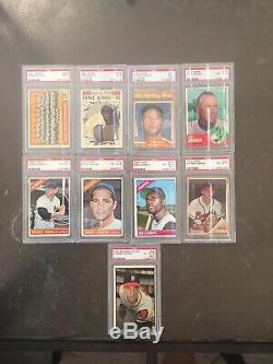 1952 Topps Mickey Mantle #311 Rookie Card + Collection of PSA Graded Cards