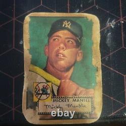 1952 topps mickey mantle rookie card 311