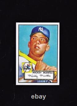 1953 TOPPS #244 WILLIE MAYS CSG Short Print High # +1952 Topps Mickey Mantle RE