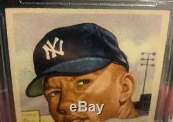 1953 Topps #82 MICKEY MANTLE BVG 5 EX Yankees 2nd Year Card