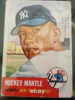1953 Topps #82 Mickey Mantle SGC 2 New York Yankees SP Just Graded 2nd Year