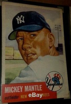 1953 Topps #82 Mickey Mantle Ungraded Nm-mt New York Yankees Hof 2nd Card