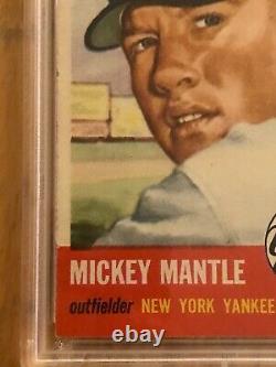 1953 Topps #82 Mickey Mantle Yankees PSA 5 EX