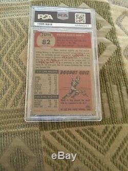 1953 Topps Baseball #82 Mickey Mantle PSA 1.5 graded card Yankees