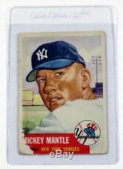 1953 Topps Baseball Complete Set (1-280) Mays Mantle Robinson