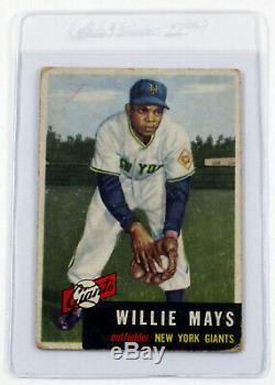 1953 Topps Baseball Complete Set (1-280) Mays Mantle Robinson