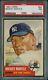 1953 Topps Baseball Hof N. Y. Yankees Mickey Mantle Card # 82 Psa 7 Nm Near Mint
