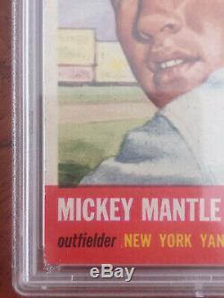 1953 Topps Mickey Mantle #82 PSA-6 EX-MT (MC) Sharp
