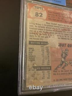1953 Topps Mickey Mantle BVG Authentic