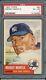 1953 Topps Mickey Mantle Hof New York Yankees Baseball Card # 82 Near Mint Psa 6