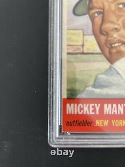 1953 Topps Mickey Mantle SHORT PRINT #82 PSA 6 EX-MT (PWCC)
