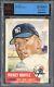 1953 Topps Mickey Mantle Yankees Card #82 Hof. Certified Bvg Authentic Rare