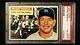 1956 Topps #135 Mickey Mantle Psa 6 Ex-mt Gray Back Great Centering