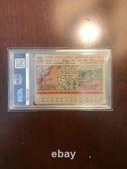 1956 Topps #135 Mickey Mantle Gray Back PSA 1.5 Nicely Centered