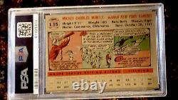 1956 Topps #135 Mickey Mantle Gray Back PSA 6 HOF Ex MT
