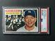 1956 Topps #135 Mickey Mantle Psa 3.5 Vg+ Yankees Centered New Psa Label Not 3 4