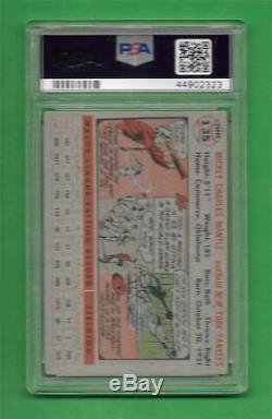 1956 Topps #135 Mickey Mantle PSA VG-EX 4 New York Yankees baseball card