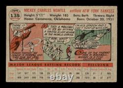 1956 Topps #135 Mickey Mantle VGEX X2470000