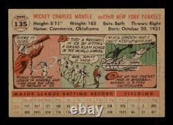 1956 Topps #135 Mickey Mantle VGEX X2555675