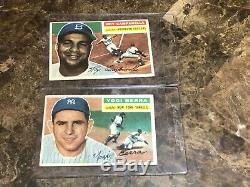 1956 Topps Baseball COMPLETE SET VGEX++ with 3 graded