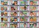 1956 Topps Hof Lot Mantle, Mays, Aaron, Clemente, Williams & All Psa 7 Or 8