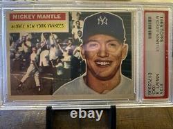 1956 Topps MICKEY MANTLE #135 PSA 8 NM-MT Sharp! HOT DEAL! INVESTMENT