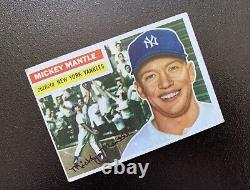 1956 Topps Mickey Mantle #135 New York Yankees Baseball Card