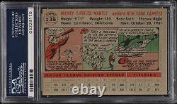 1956 Topps Mickey Mantle #135 PSA 7 NRMT