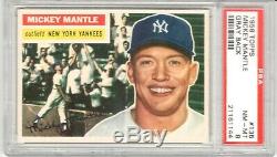 1956 Topps Mickey Mantle #135 PSA 8 CENTERED