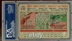 1956 Topps Mickey Mantle PSA 3 VG Gray Back HOF Yankees CENTERED Baseball Card