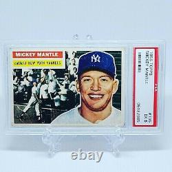 1956 Topps Mickey Mantle beautiful card #135 PSA 5 EX
