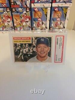 1956 Topps Mickey Mantle beautiful card #135 PSA 5 EX