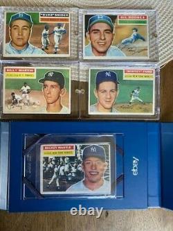 1956 mickey mantle lot with4 1956 stars