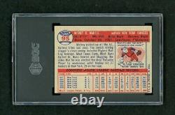 1957 Topps #95 Mickey Mantle NY Yankees SGC 3 (VG) Excellent Clarity