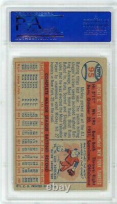 1957 Topps #95 Mickey Mantle Yankees PSA 3 VG HOF