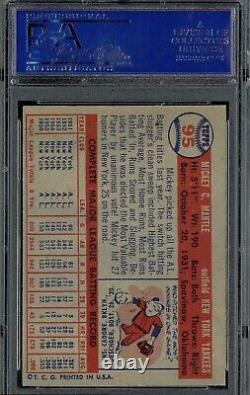 1957 Topps Baseball #95 Mickey Mantle Psa 5 Ex Hof Yankees