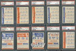 1957 Topps Baseball Complete Set All PSA Graded Avg PSA 8 Mays Mantle Aaron